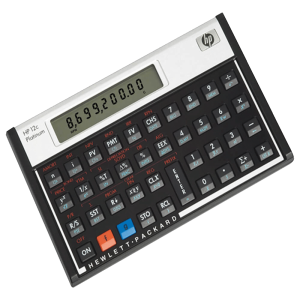 HP-12C Platinum financial calculator