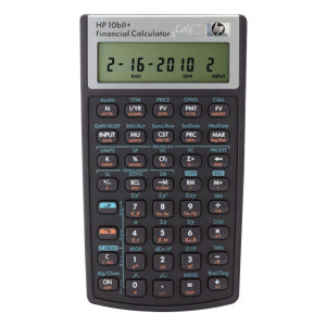HP-10biii plus financial calculator