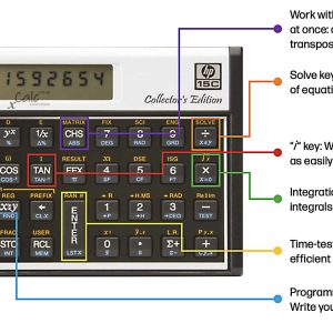 HP-15C Collectors Edition functions