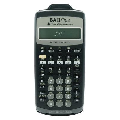 TI-BAii plus Texas Instruments financial calculator south africa online price