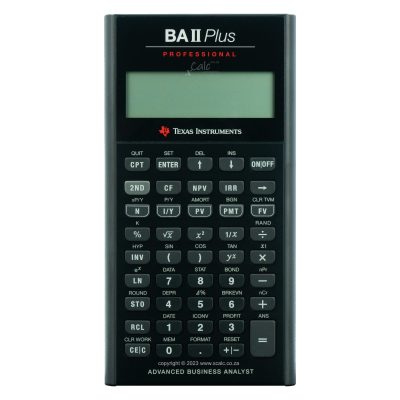 texas instruments baii plus professional pro financial calculator south africa